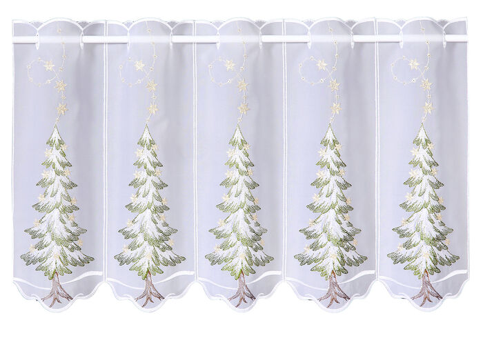 Kurzstore mit Tannenmotiv 