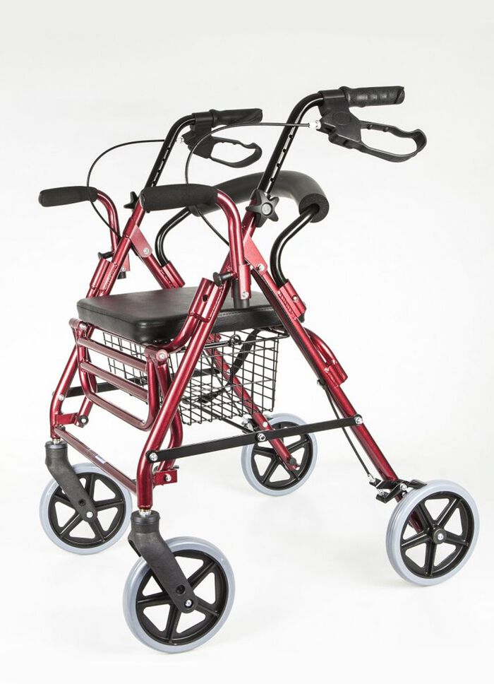 Rollator inkl. Fu&szlig;st&uuml;tzen 