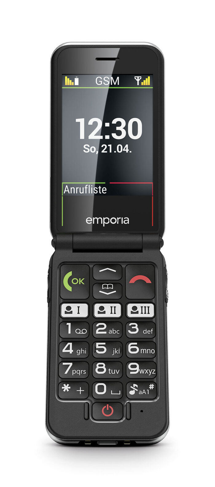 Emporia Joy Klapphandy SCHWARZ