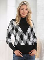 Pullover in Jacquard-Dessin 