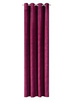 Energiespar-Verdunkelungsschals in Samtoptik BORDEAUX