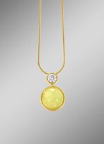 Gr&uuml;ne Pracht in edlem Design: Anh&auml;nger mit echt Aventurin 