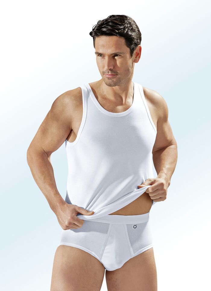 Pfeilring Viererpack Sportjacken aus Feinjersey, wei&szlig; 