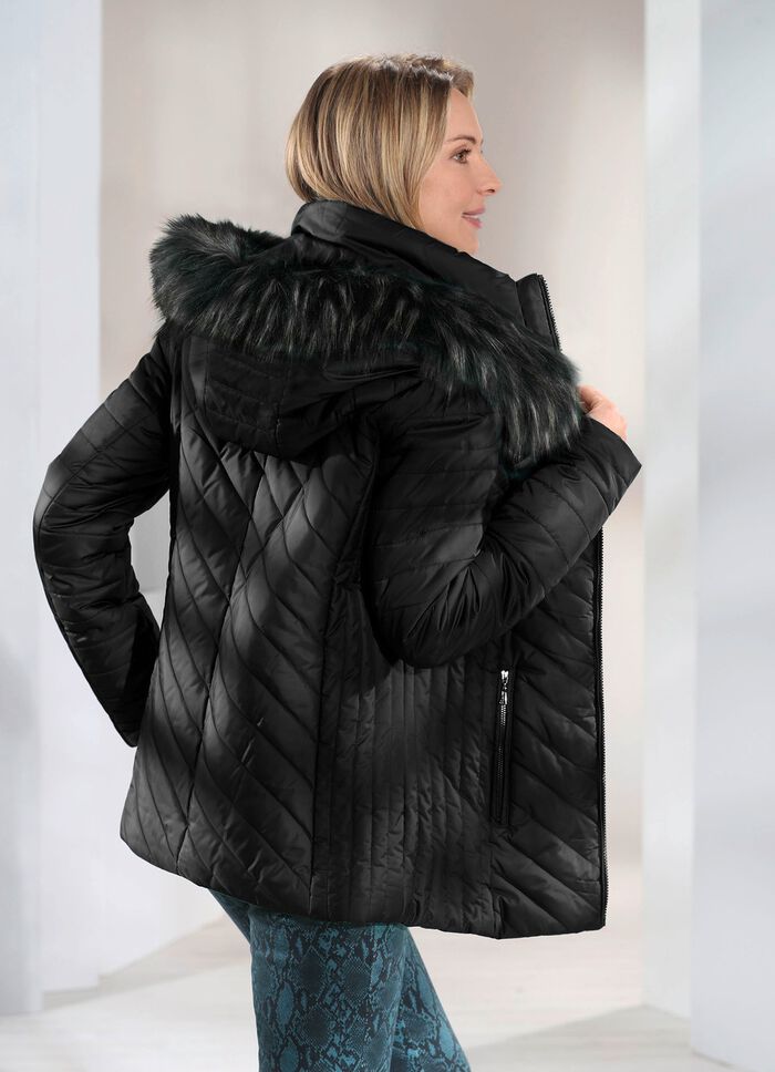 Jacke in 2 Farben SCHWARZ