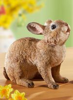 H&auml;schen aus hochwertigem Polyresin BRAUN