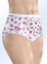 Viererpack Slips mit elastischen Abschl&uuml;ssen 