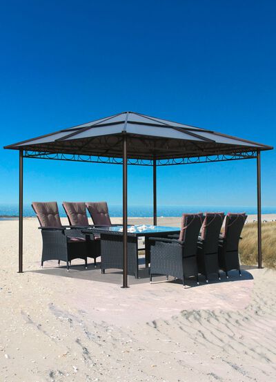Stilvoller Hardtop-Pavillon 