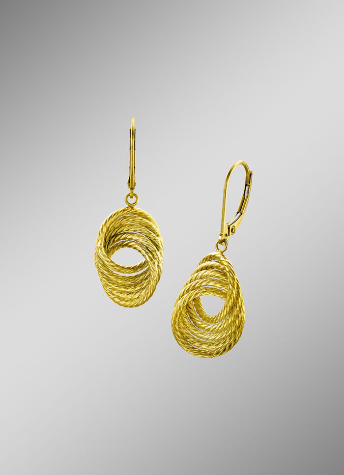 Ohrringe mit Kordel-Design 
