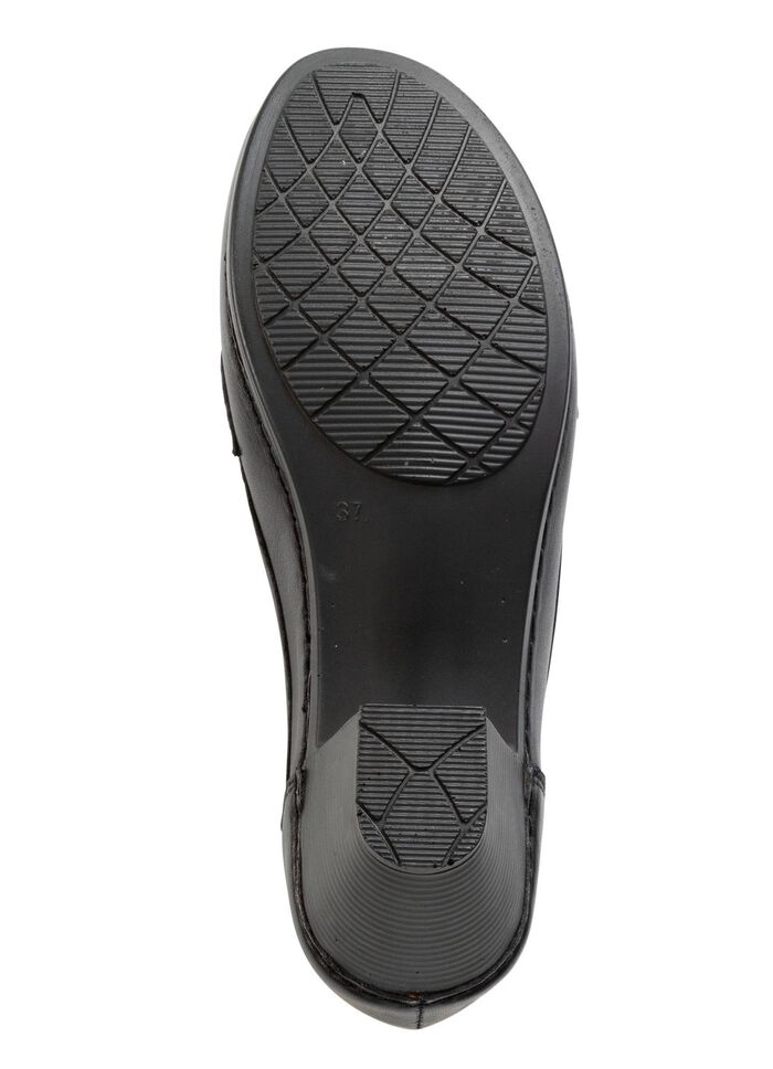 Gemini Pumps aus teilweise schattiertem Rind-Nappaleder SCHWARZ