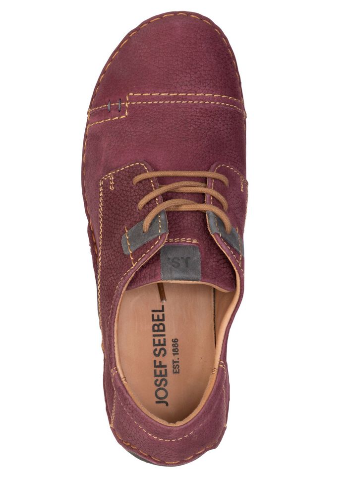 Josef Seibel, klassische Damen-Schn&uuml;rschuhe, Weite G, mit herausnehmbarem Fu&szlig;bett 