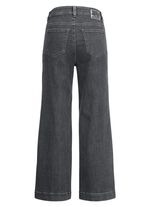 Jeans-Culotte mit luftig-weitem Bein 