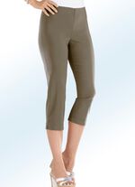 Caprihose in 14 Farben TAUPE