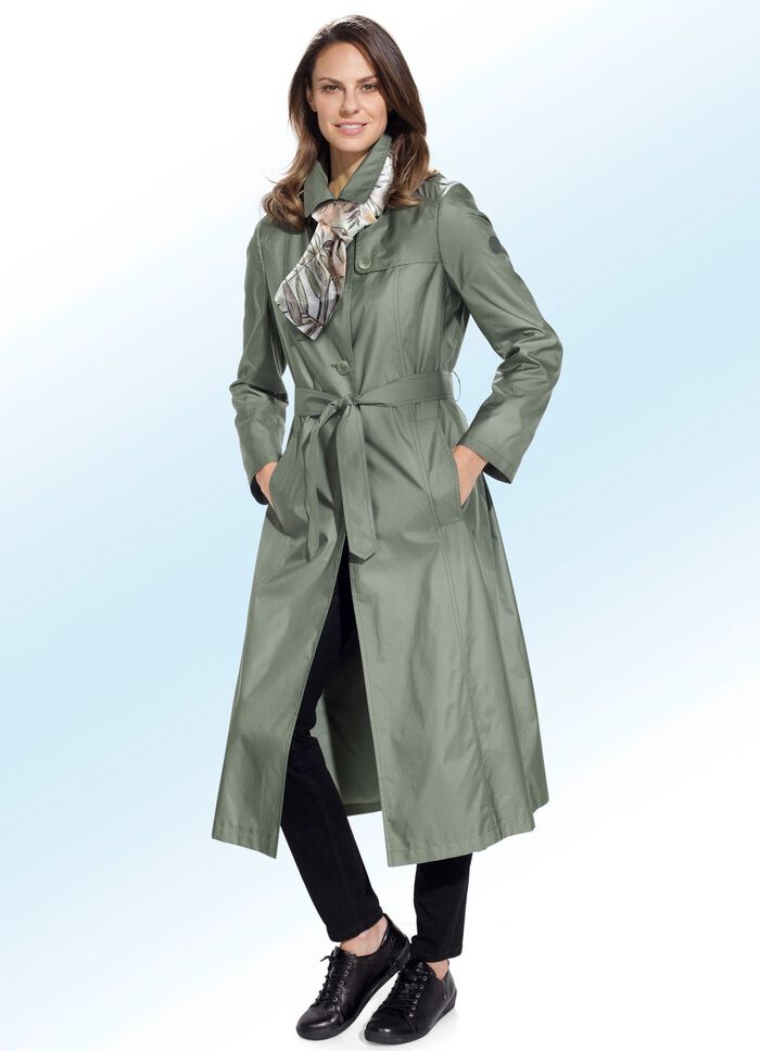 Trenchcoat in 3 Farben AVOCADO