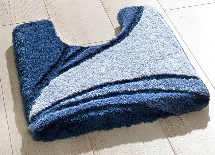 Kleine Wolke Badgarnitur f&uuml;r Fu&szlig;bodenheizung geeignet BLAU