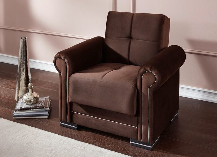 Polsterm&ouml;bel auf stabilem Holzgrundgestell mit Funktion 