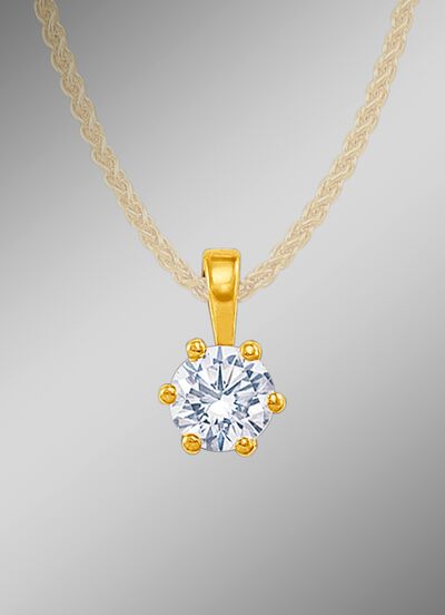 Massiver Brillant-Anh&auml;nger 