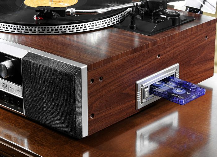 Nostalgie-Stereoanlage soundmaster PL905 