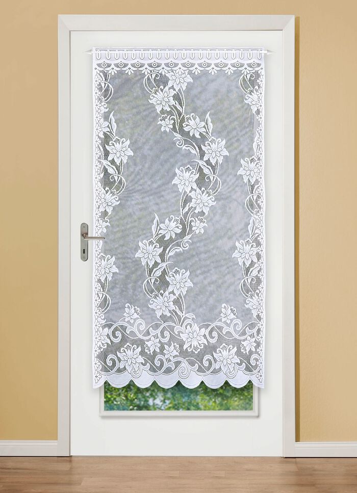 T&uuml;rbehang mit Stangendurchzug 