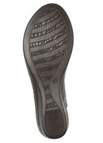 ELENA EDEN, sommerliche Damen-Sandaletten, Weite G, aus Leder JEANS