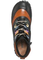 Gemini Schn&uuml;r-Bootie mit pfiffigen Bes&auml;tzen SCHWARZ-BUNT