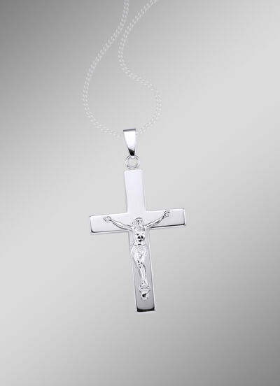 Kreuz-Anhänger mit Korpus  Kreuz-Anhänger mit Korpus