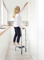 Trittstufe mit Haltegriff 