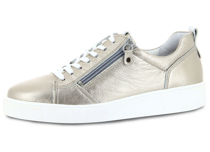 Freizeitschuh von Florett mit Reißverschluss GOLD