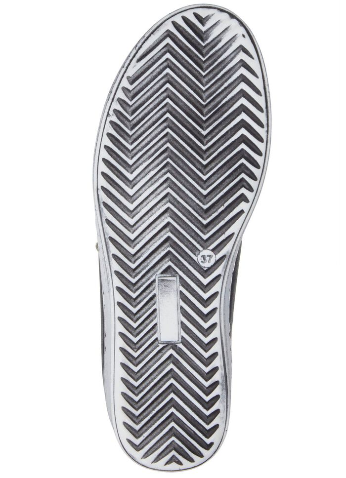 Andrea Conti Sneaker mit pfiffiger Kontrast-Schn&uuml;rung 