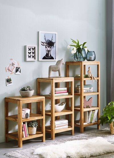 Massivholz Regale 