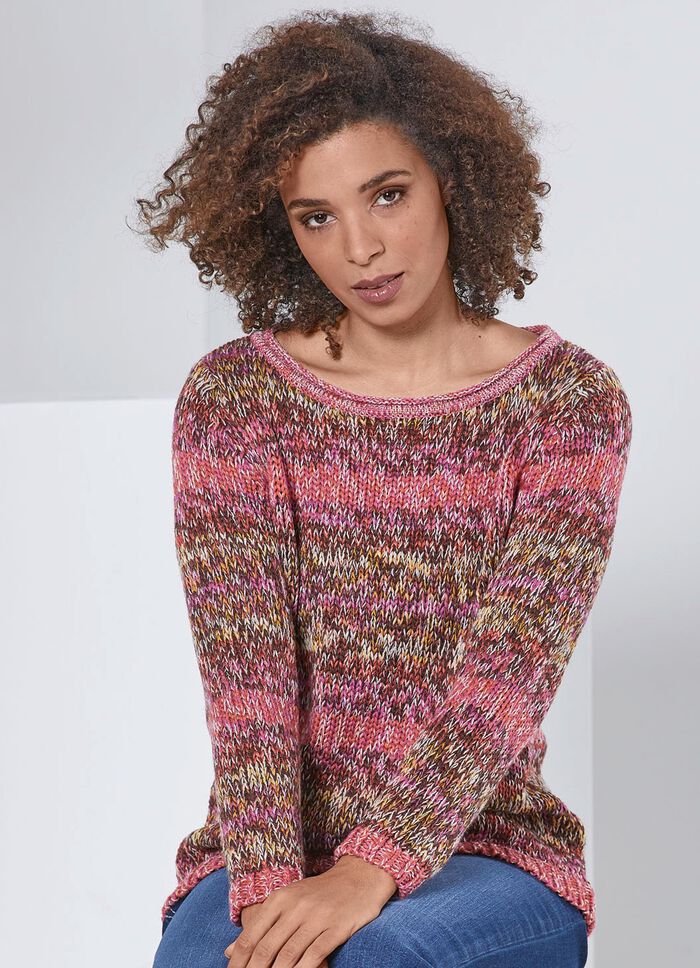 Pullover in Grobstrick 