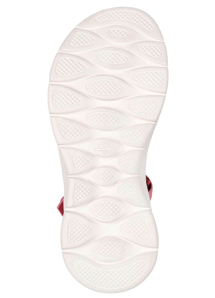 SKECHERS, sportliche Damen-Sandalen, mit geformter Slip-Ins Fersenplatte 