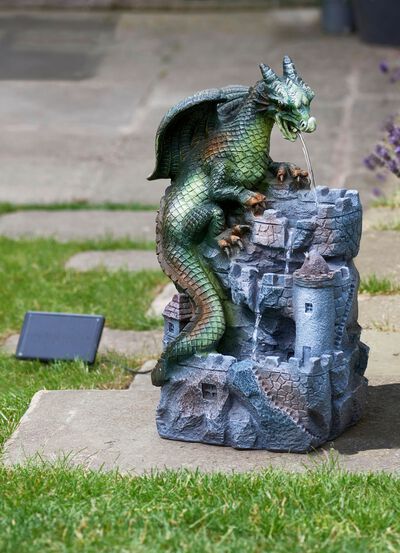 Solarbrunnen &bdquo;Drachenburg" 