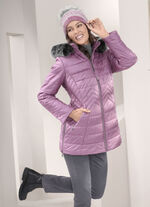 Jacke mit abnehmbarem Kunstpelz-Besatz KROKUS