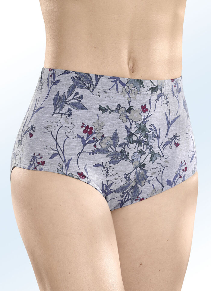 Viererpack Slips mit Gummizug 