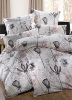 Bettw&auml;sche Garnitur mit Pusteblume-Motiv 