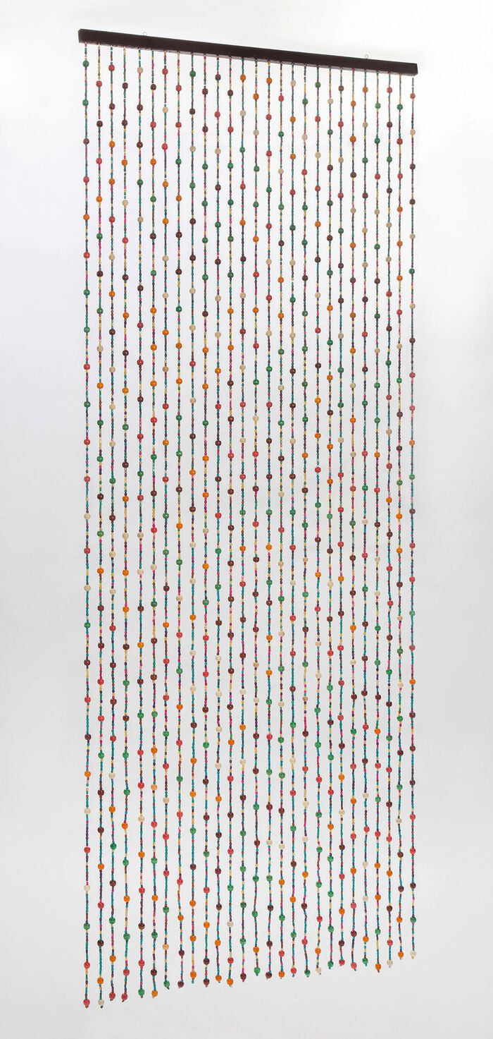 Holzperlenvorhang "Colorful" 