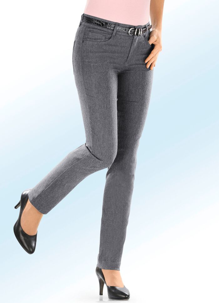 Hose mit angenehm weicher, w&auml;rmender Innenseite 