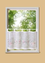 Kurzstore Blumenbl&uuml;ten mit Schlaufen 