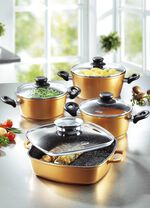 Stoneline &ndash; Topf-Set, 10-teilig: Eine Anschaffung f&uuml;rs Leben 