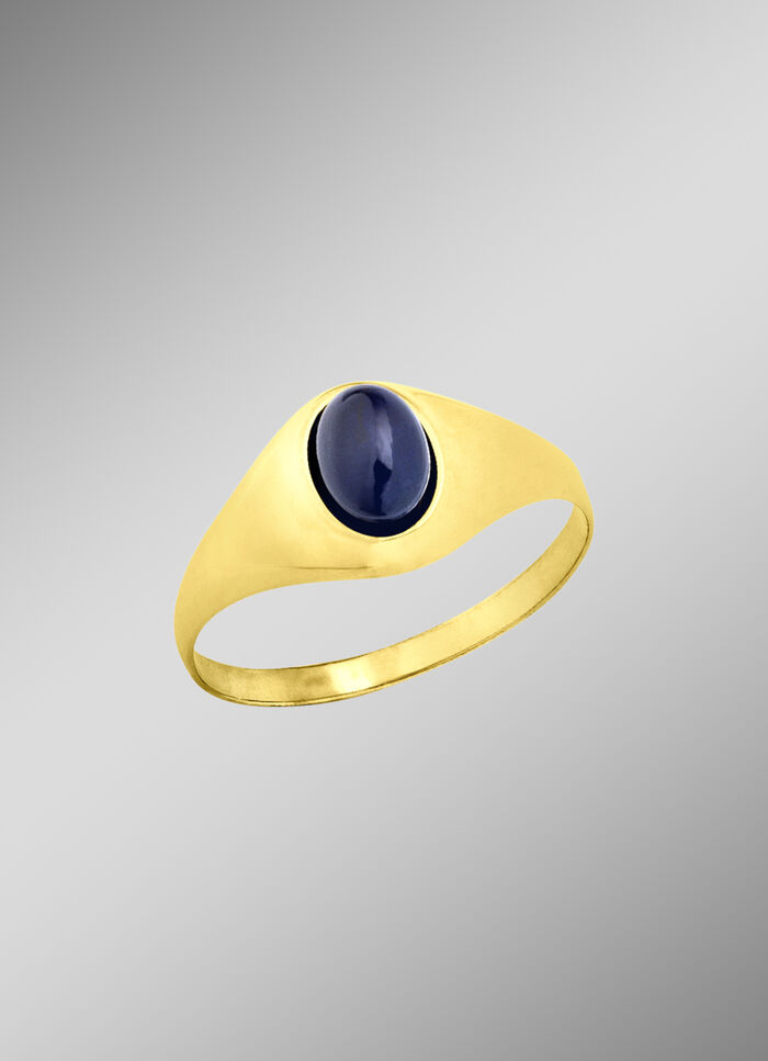 Wundervoller Damenring mit echt Safir 