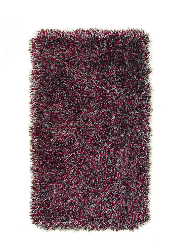 Hochflor Brücken und Teppiche  AUBERGINE