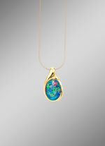 Anh&auml;nger mit Opal 