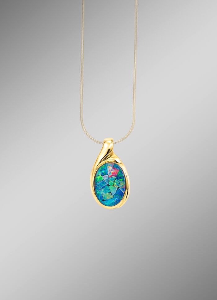 Anh&auml;nger mit Opal 