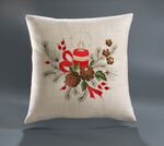 Raumdekoration mit festlichem Weihnachtsmotiv BUNT