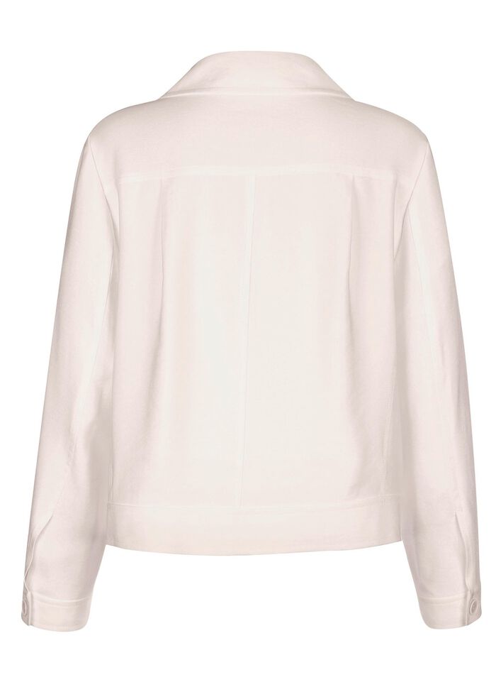 Blazer in Leinen-Optik 