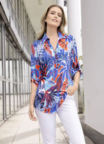 Tunika mit Floraldessin 