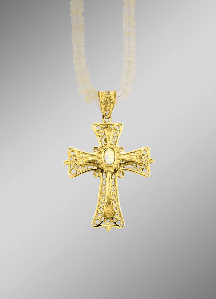 Modischer Kreuz-Anh&auml;nger 