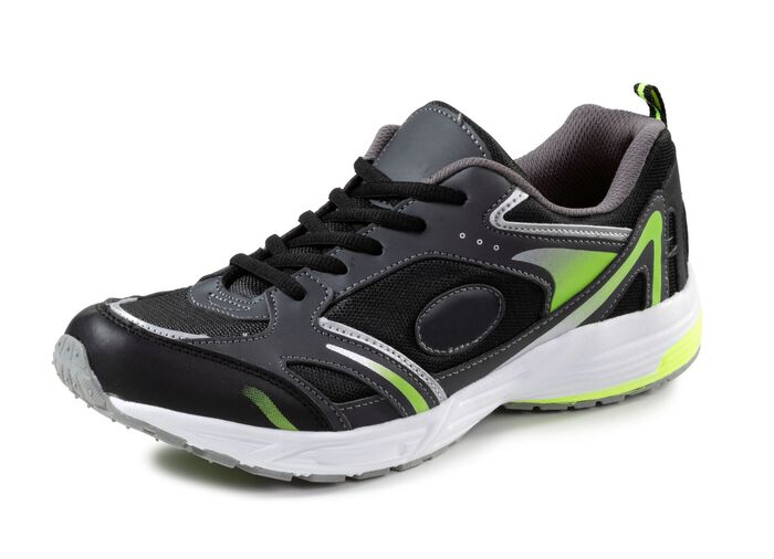 Schn&uuml;r-Sneaker aus effektvoll bedrucktem Synthetik 