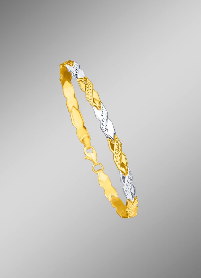 Charmantes Armband in Bicolor 