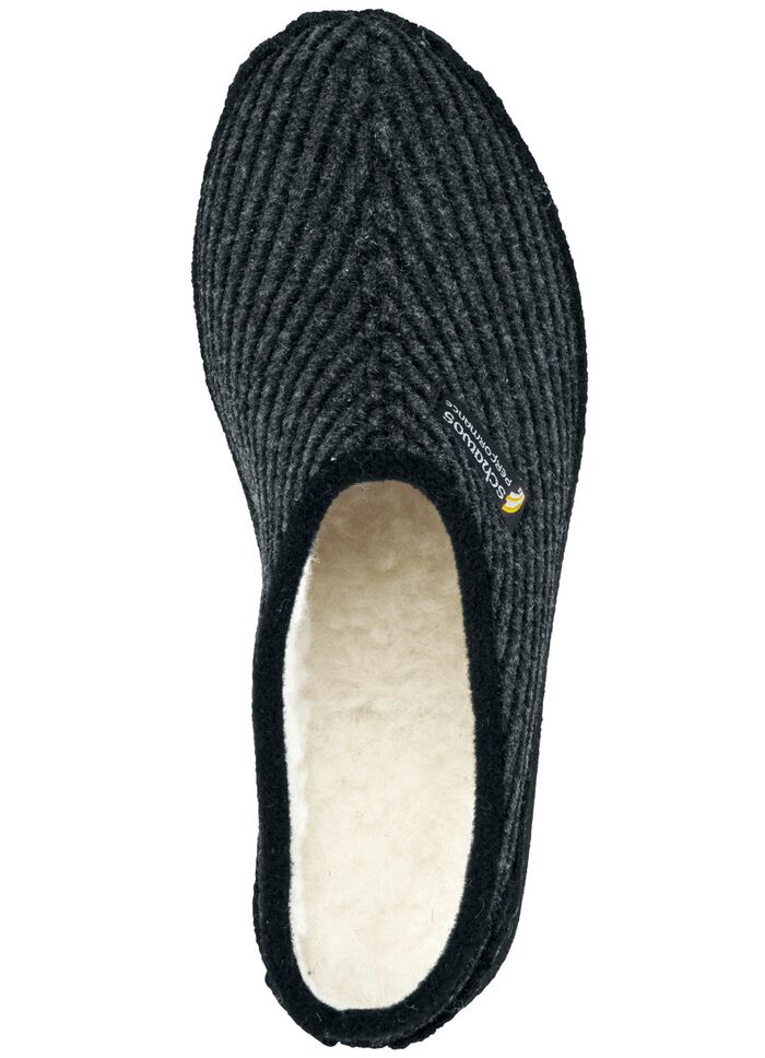 Gef&uuml;tterte Herren-Hausschuhe, mit Schurwolle 